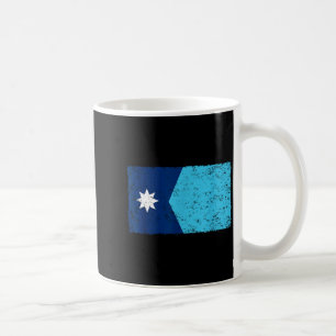 Retro vintage minnesota state flag men women kids coffee mug