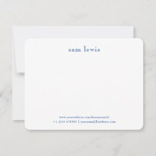 Retro Vintage Monogram Typography Card
