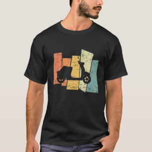 Retro Vintage Moped Motorcycle Rider Gift T-Shirt