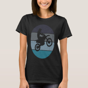 Retro Vintage Motocross Bike Dirtbike Racing Dirt T-Shirt