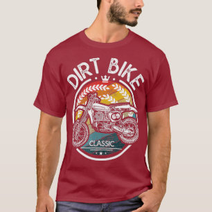 Retro Vintage Motocross Dirt Bike T-Shirt