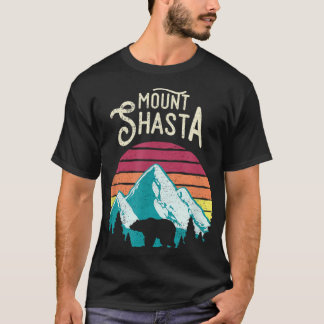 Retro Vintage Mount Shasta California Mountains Be T-Shirt