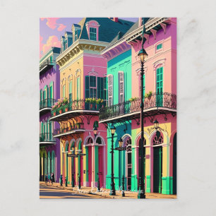 Retro Vintage New Orleans Louisiana Postcard