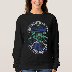 Retro Vintage New York Motorcycle Club Sweatshirt