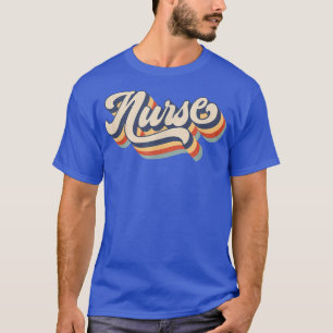Retro Vintage Nurse Funny Registered Nurse Mother' T-Shirt