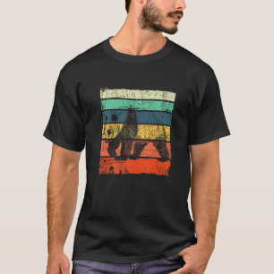 Retro Vintage Panda Mens Womens Christmas T-Shirt