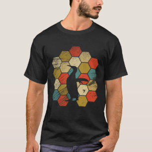 Retro vintage Penguin and cute animal 2 T-Shirt