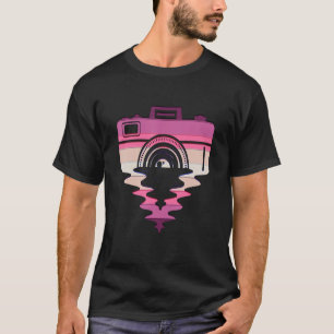 Retro Vintage Photography Camera Lover Photographe T-Shirt
