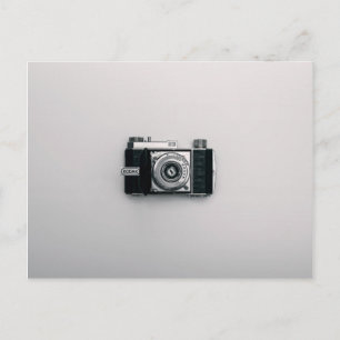 Retro Vintage Photography SLR Camera Postcard