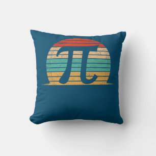 Retro Vintage Pi Day 2022 Math Lover Cushion