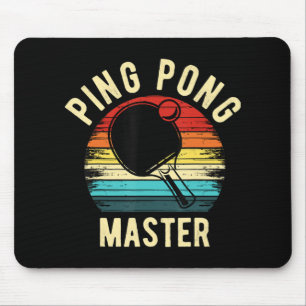 Retro Vintage PingPong Mouse Pad