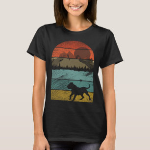 Retro vintage Pit Bull Dogs and cute animal 1 T-Shirt