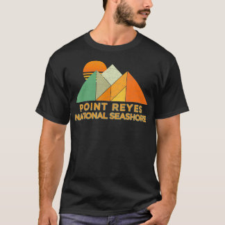 Retro Vintage Point Reyes National Seashore T-Shirt