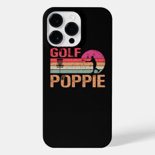 Retro Vintage Poppie Disc Golf Frisbee Frolf Poppi iPhone 14 Pro Max Case