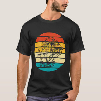 Retro Vintage Psilocybin Magic Mushroom Collector T-Shirt