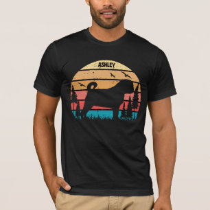 Retro Vintage Pug Dog T-Shirt