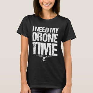 Retro Vintage Quadrocopter Drone Pilot 1 T-Shirt
