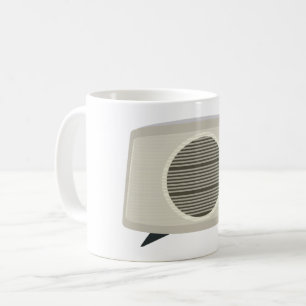 Retro Vintage Radio Mid-Century Modern Audio  Coffee Mug