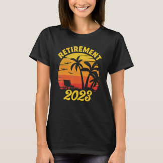 Retro Vintage Retirement 2023 Retirement Retired T-Shirt