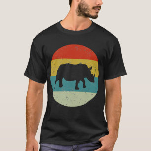 retro vintage rhino T-Shirt