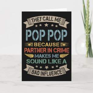 Retro Vintage Rock And Roll Papa Guitar Fathers Da Card