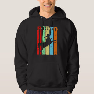 Retro Vintage Rodeo Horse Riding Country Gear Hoodie