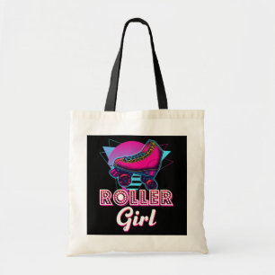 Retro Vintage Roller Girl Roller Skating Lovers Tote Bag