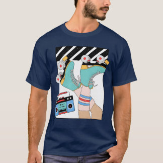 Retro Vintage Roller Skate retro T-Shirt
