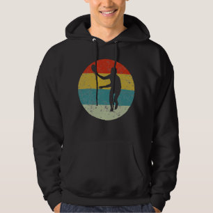 Retro vintage rugby hoodie