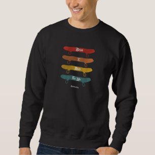 Retro Vintage Santa Cruz Skate Skateboarding Stree Sweatshirt