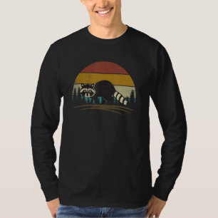 Retro Vintage Save The Trash Pandas Racoon Anima T-Shirt