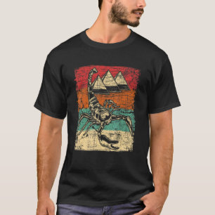 Retro Vintage Scorpion Arachnid Scorpio Zodiac T-Shirt