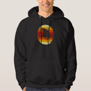 Retro Vintage Shark Fin - Shark Hoodie