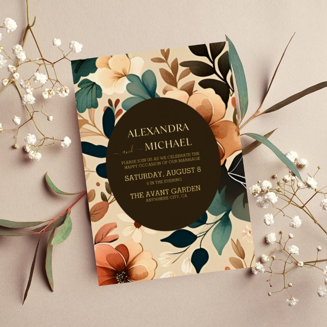 Retro Vintage Sixties Terracotta Wedding (Creator Uploaded)