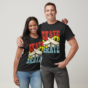 Retro Vintage Skating Gift For Skaters T-Shirt