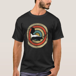 Retro vintage Skunk and cute animal 5 T-Shirt