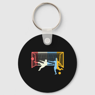 Retro Vintage Soccer Footbyll Lover Coach Player G Key Ring