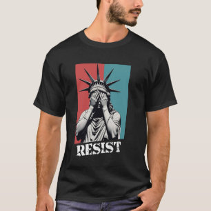 Retro Vintage Statue of Liberty 2025 Resist T-Shirt