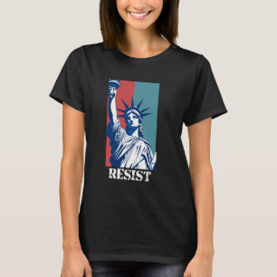 Retro Vintage Statue of Liberty 2025 Resist T-Shirt