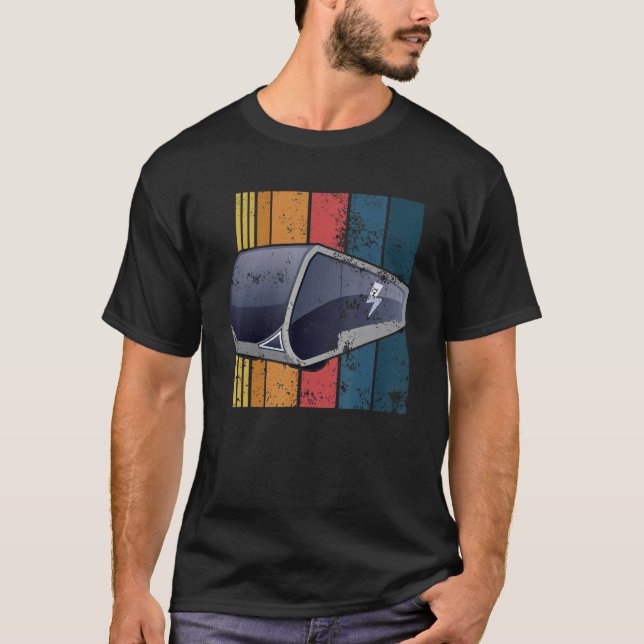 Retro Vintage Style Bullet Train Driver T-Shirt (Front)