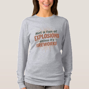 Retro Vintage Style Funny Statement Shirt for Fire