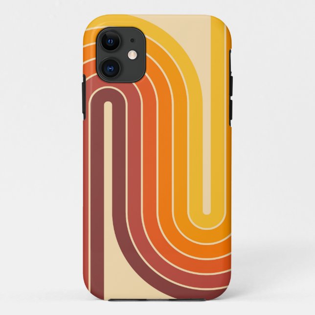Retro Vintage Style Geometric Design Case-Mate iPhone Case (Back)