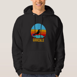 Retro Vintage Style Sunset Grackle Hoodie