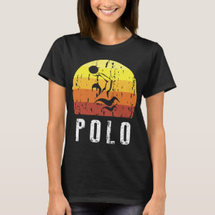 Retro Vintage Style Water Polo Silhouette retro t-