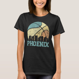 Retro Vintage Sunset Arizona State Phoenix Basketb T-Shirt