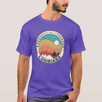 Retro Vintage Sunset Mountain Souvenir Gift Hometo T-Shirt