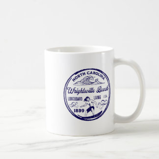 Retro Vintage Surfing 1974 Pacific Ocean Surf 50th Coffee Mug