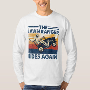 Retro Vintage The Lawn Ranger Rides Again T-Shirt