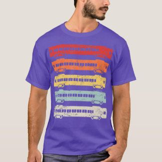 Retro Vintage Train Model Railroad T-Shirt