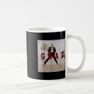 Retro Vintage Trump Goat Middle Finger Felon Coffee Mug